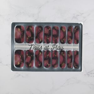 5 For $15 Nail Wraps - Pink Mist Marble